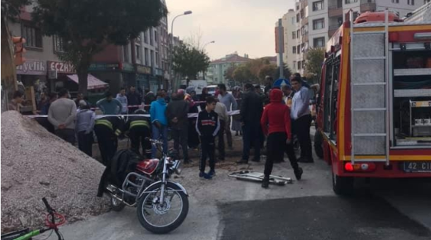 Konya'da b&uuml;y&uuml;k ihmal! Engelli vatandaş 2 metrelik &ccedil;ukura d&uuml;şt&uuml;!