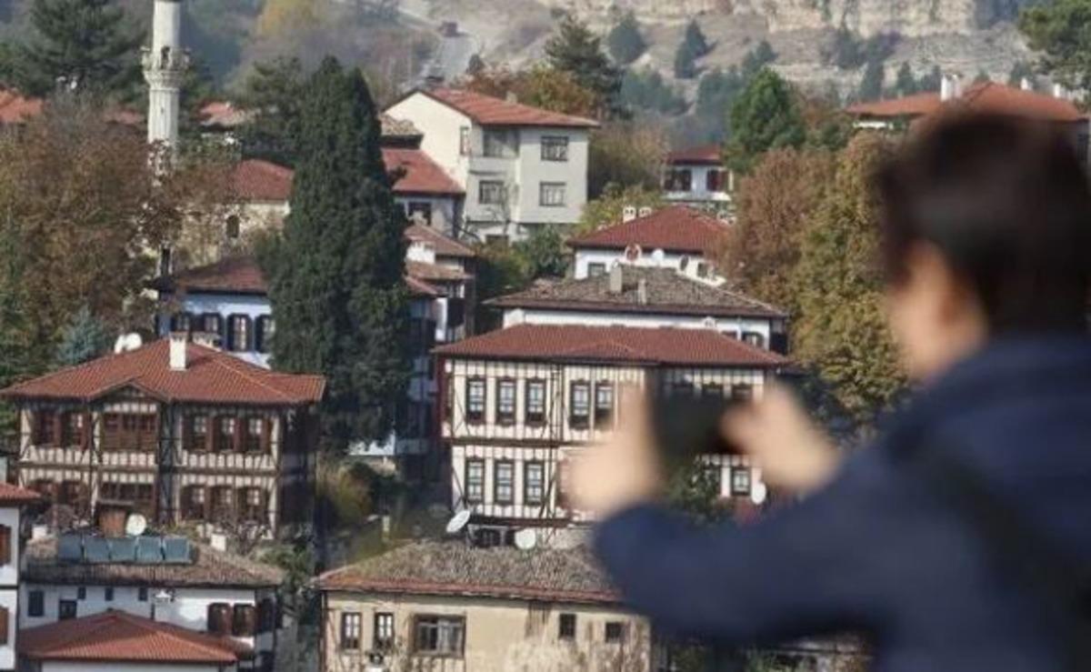  Safranbolu'ya 10 ayda 1 milyon 100 bin turist geldi