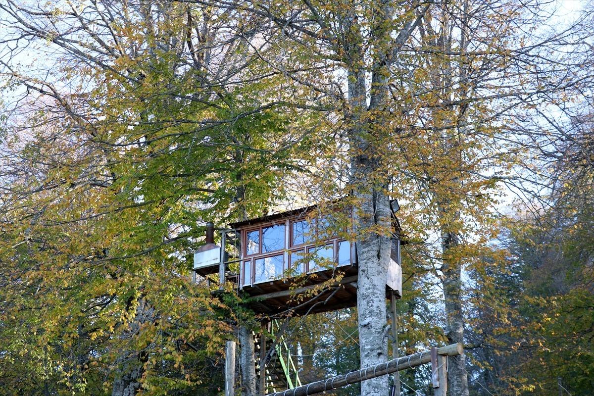 Kış turizm merkezi Kartepe sonbaharda da g&uuml;zel