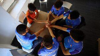 Voleybol tutkusuyla dağ köyünün takımını 2. lige taşıdılar