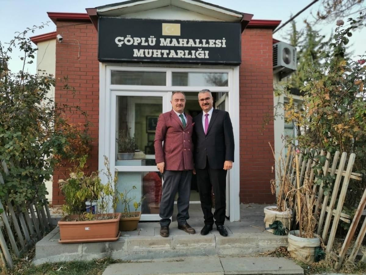 Ahlatcı&rsquo;dan muhtarlara ziyaret