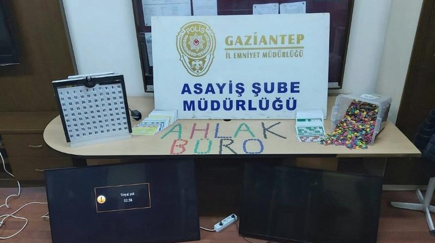 Gaziantep&rsquo;te kumar operasyonu