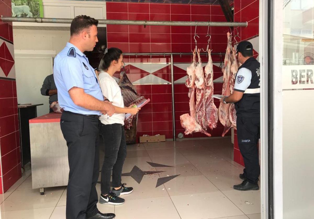 Mersin&rsquo;de ka&ccedil;ak et denetimi