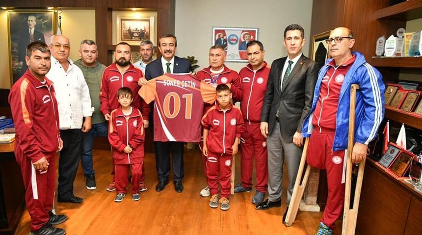 Başkan &Ccedil;etin: "Engellilerin her zaman yanındayız"