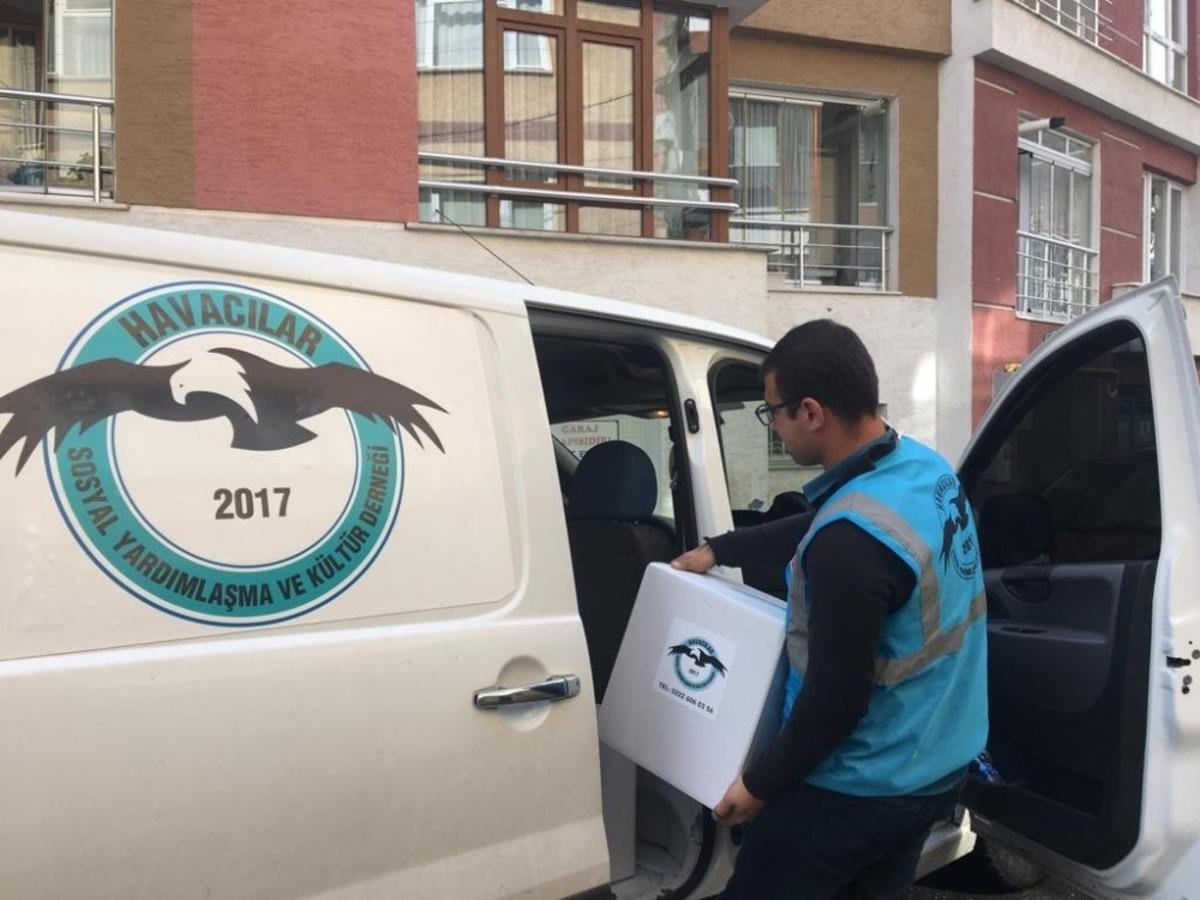 Havacılar Derneğinden 3 bin aileye yardım