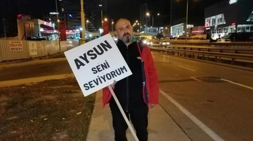 Eşiyle barışabilmek için Ankara’ya yürüyor!