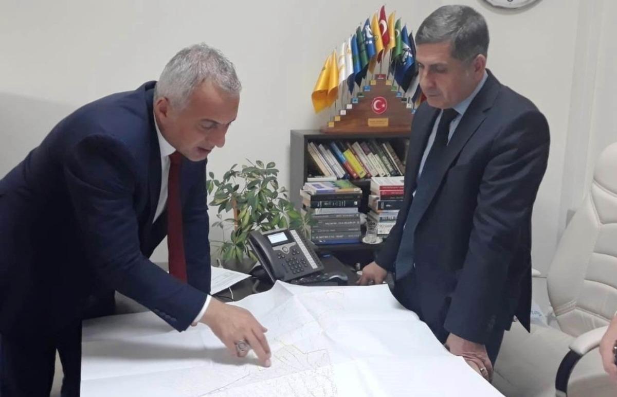 Hendek&rsquo;te SASKİ kurmaylarıyla projesi toplantısı