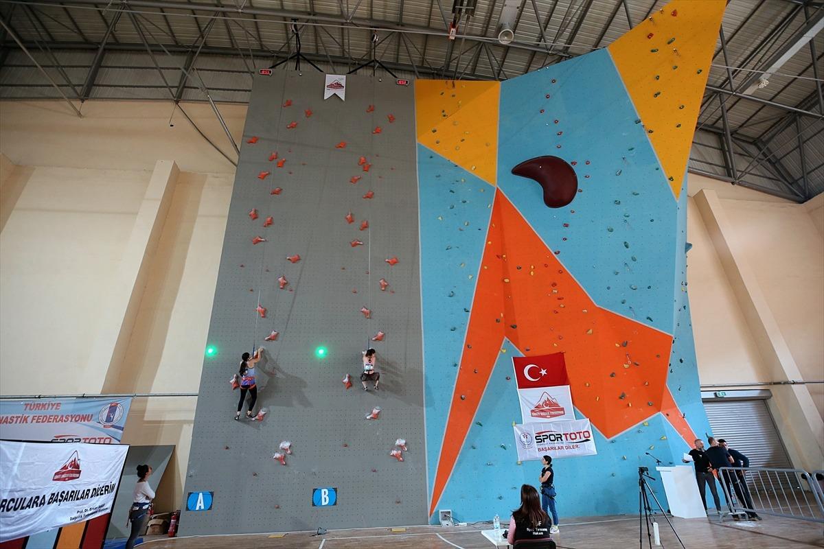 Spor Tırmanış T&uuml;rkiye Şampiyonası, Trabzon'da yapıldı