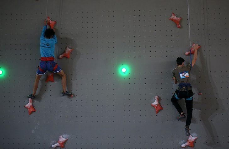 Spor Tırmanış Türkiye Şampiyonası, Trabzon'da yapıldı G3