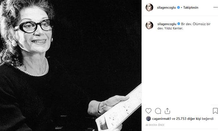 Ünlü isimlerden duygusal Yıldız Kenter paylaşımları: 'Hocaların hocasını kaybettik' G1
