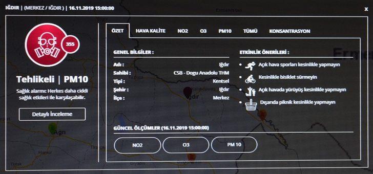 Hava kirliliği sıralamasında Iğdır Türkiye birincisi oldu G3