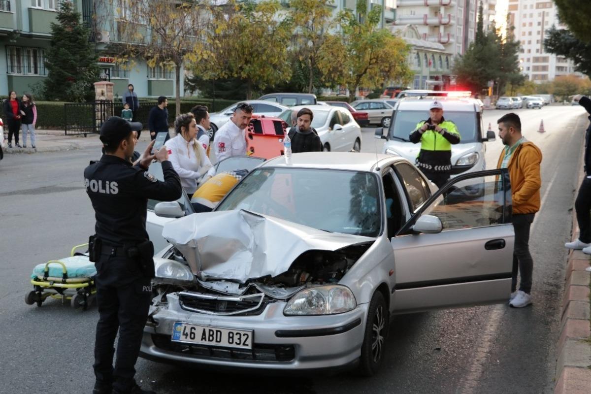 Kahramanmaraş&rsquo;ta trafik kazaları: 7 yaralı