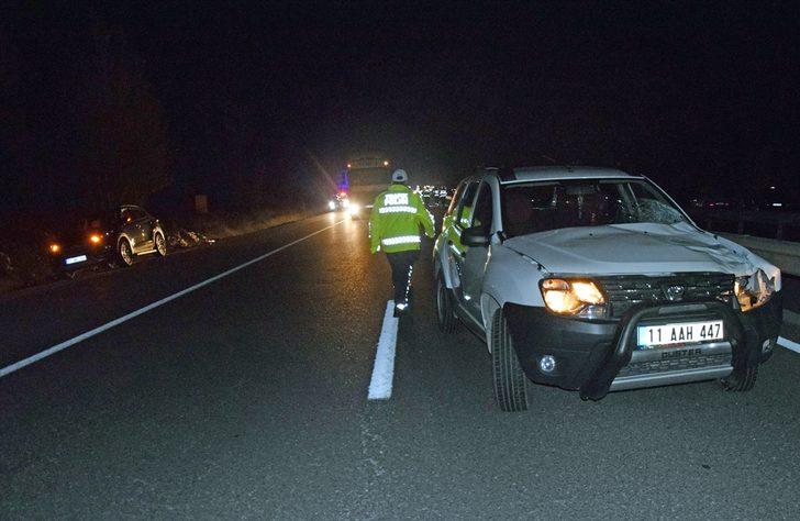 GÜNCELLEME - Bilecik'te uygulama noktasındaki uzman çavuşlara cip çarptı: 1 şehit, 1 yaralı G2