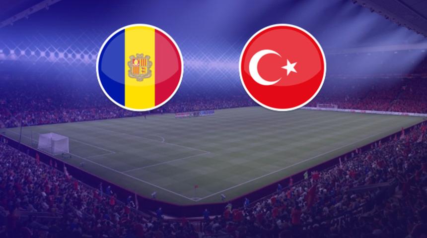 Türkiye'nin Andorra maçı 11'i belli oldu