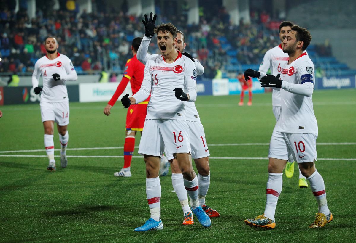 Andorra 0 - 2 T&uuml;rkiye (EURO 2020 Elemeleri)