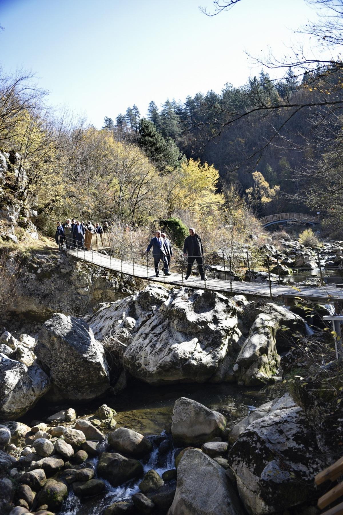 Horma Kanyonu y&uuml;r&uuml;y&uuml;ş tutkunlarının g&ouml;zdesi oldu
