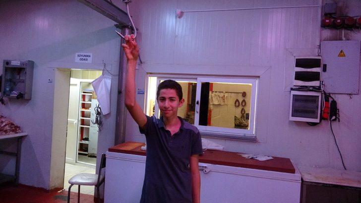 Et takılan kancada yaptığı akrobasi denemesi kötü bitti G2