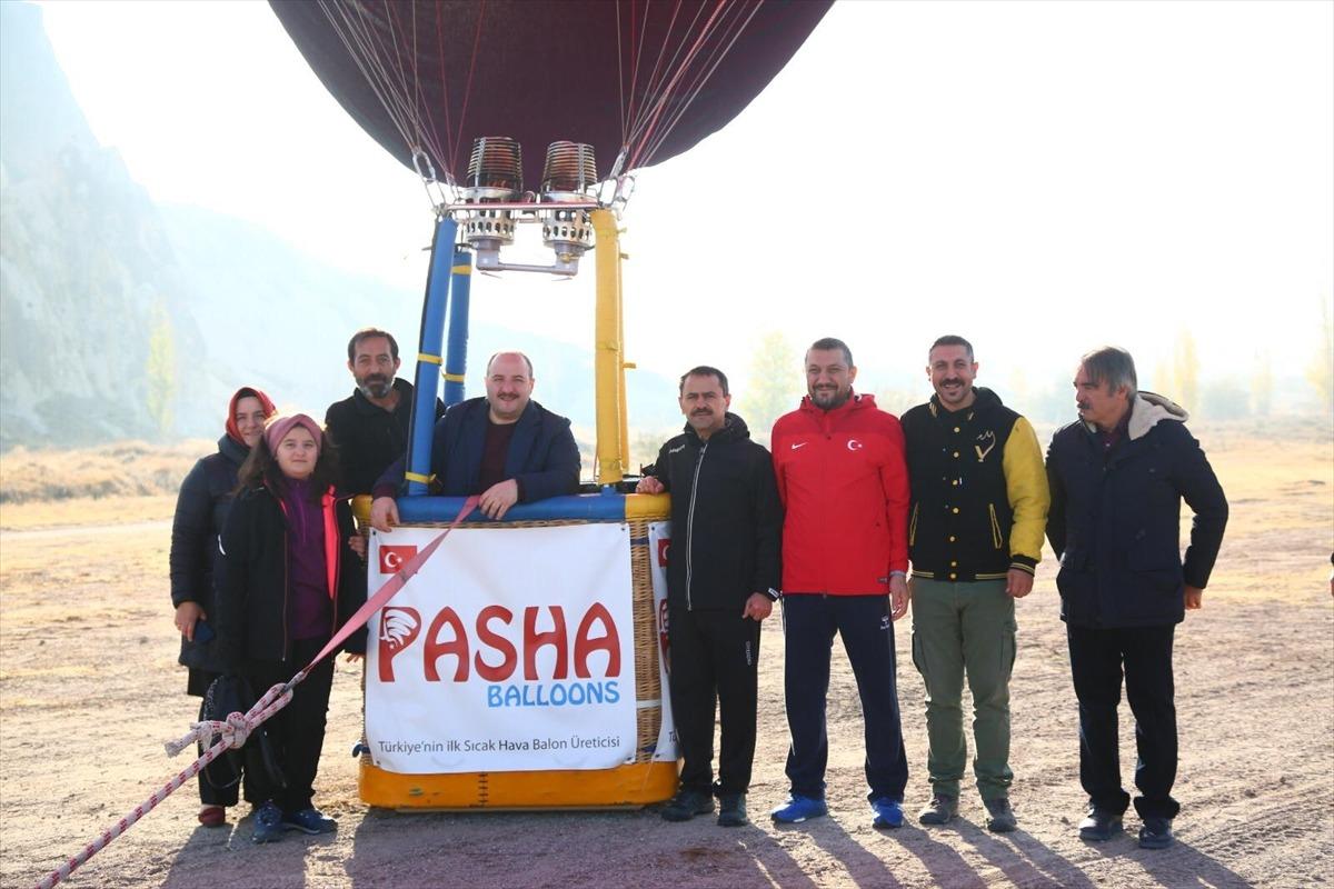  Sanayi ve Teknoloji Bakanı Mustafa Varank test etti! İşte ilk yerli balon