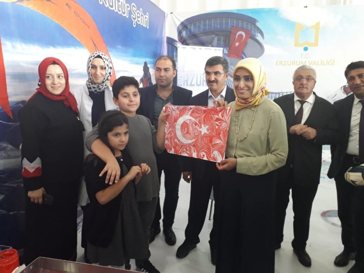 Erzurum Tanıtım G&uuml;nleri&rsquo;nde Erzurum A&Ccedil;SH İl M&uuml;d&uuml;rl&uuml;ğ&uuml; standına yoğun ilgi