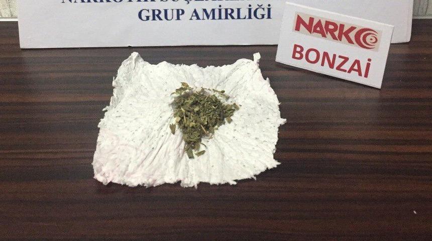 Balıkesir polisinden uyuşturucu operasyonu