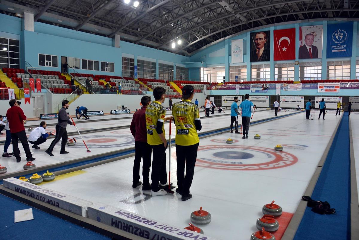 Curling'de 2'nci Lig'e y&uuml;kselen takımlar belli oldu&nbsp;