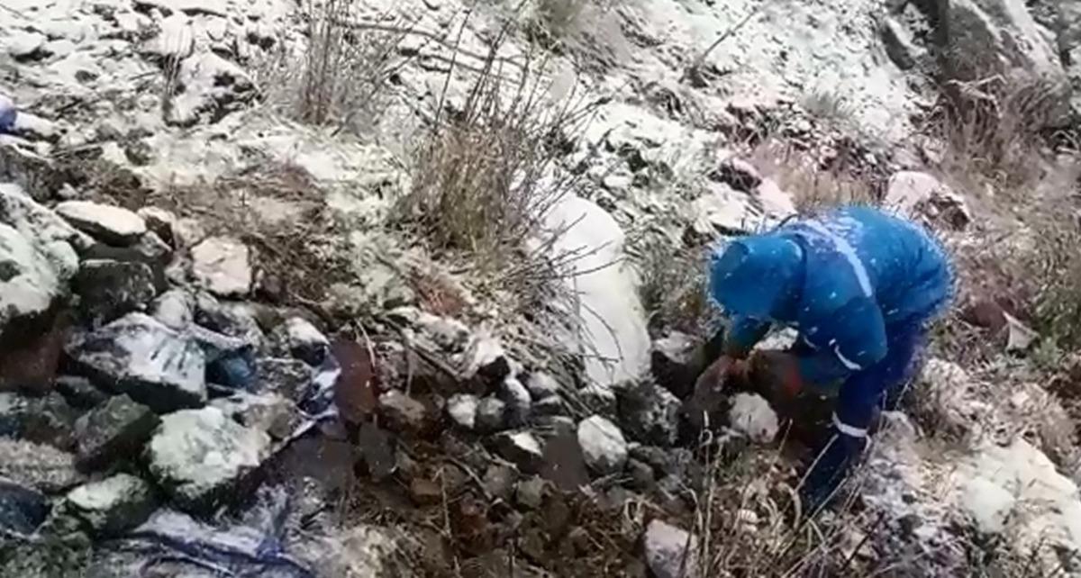 VASKİ ekibinin kar ve tipi imtihanı başladı