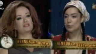 Yarışmacı sahneyi terk etti