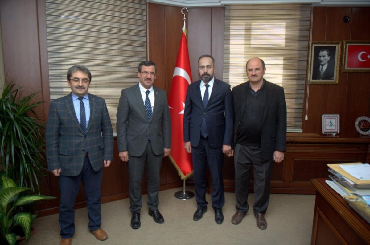 Rekt&ouml;r Şevli&rsquo;ye ziyaretler devam ediyor