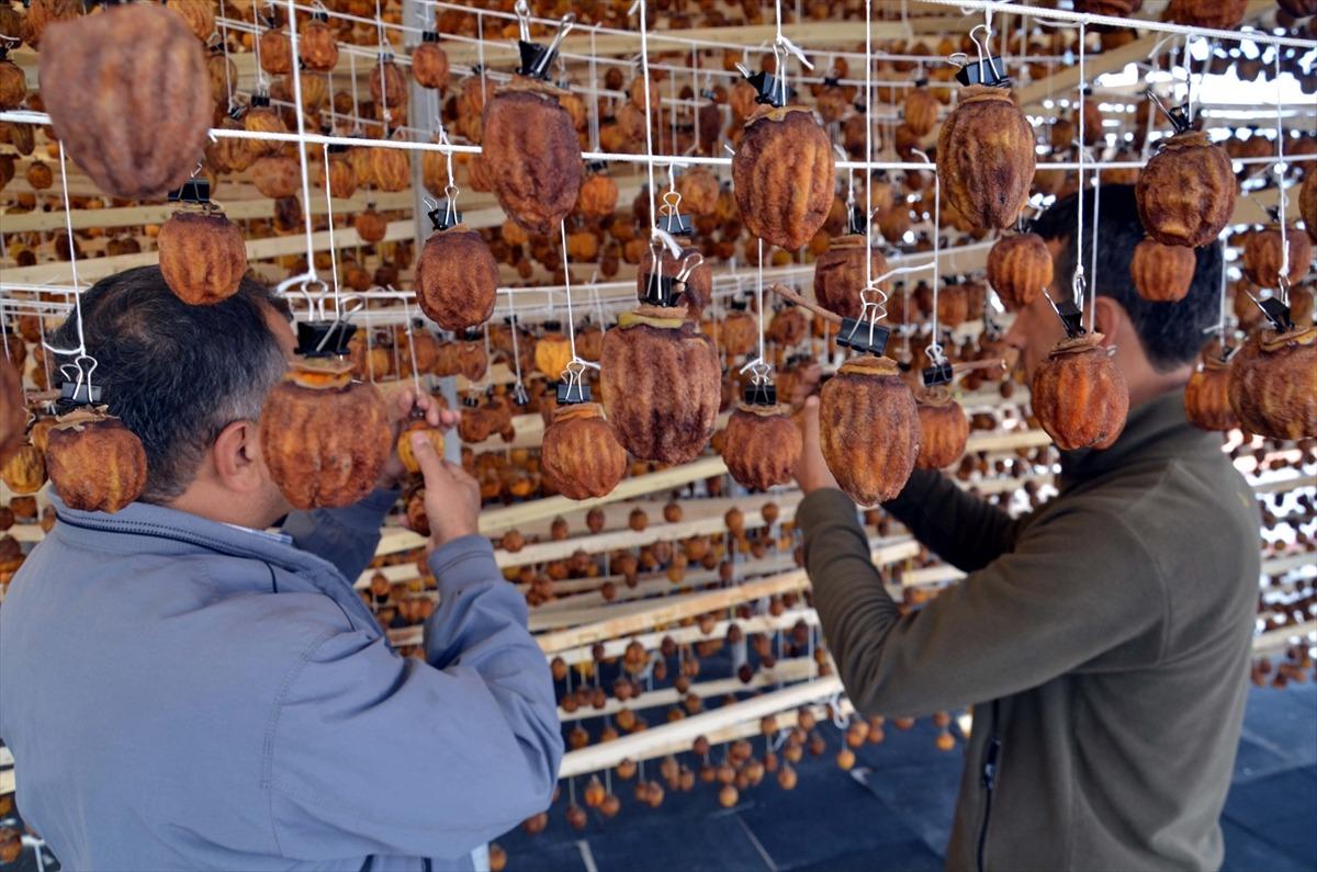 Cennet hurmasını kurutup 1 lira yerine 23 liradan satıyor