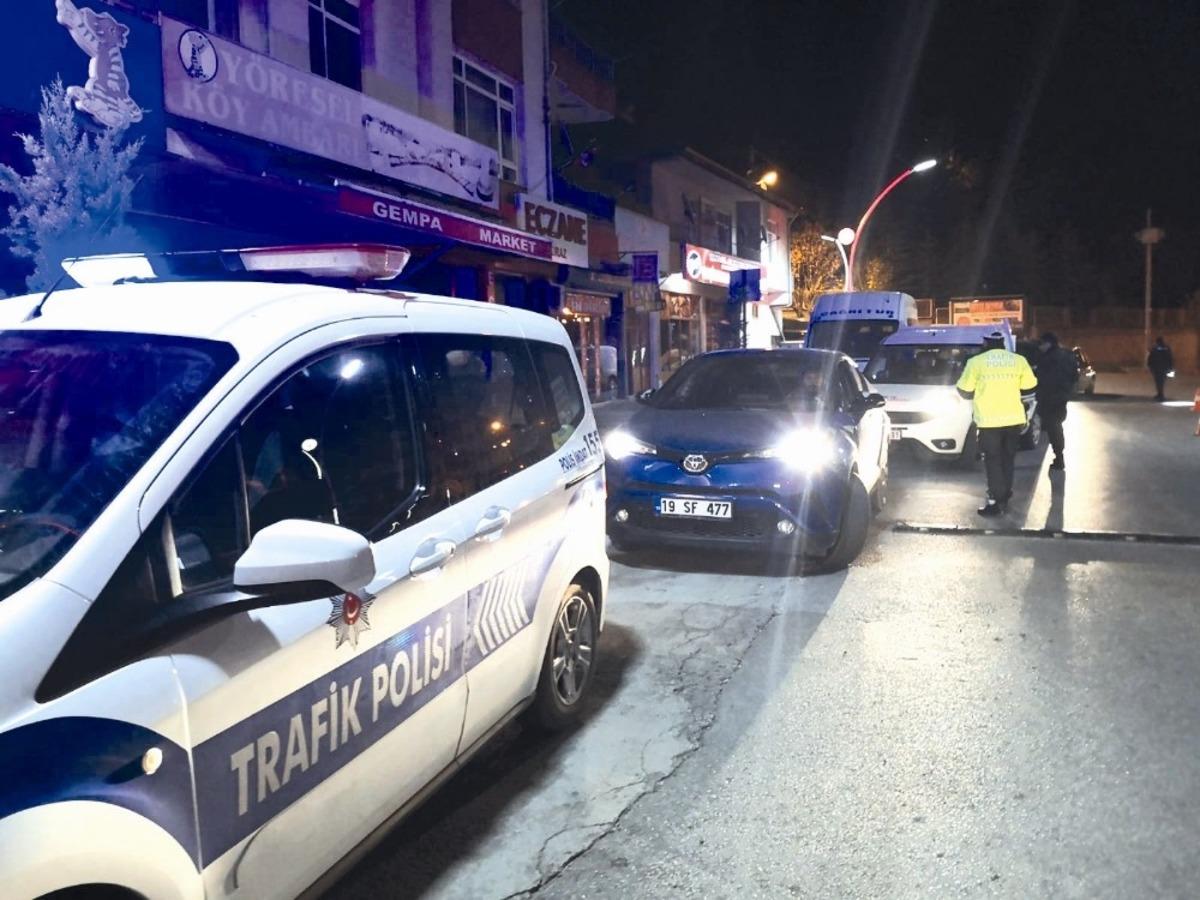 Sungurlu&rsquo;da asayiş uygulaması