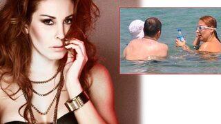 Funda Arar'ın deniz keyfi