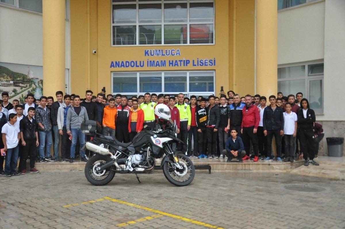 Kumluca&rsquo;da KASK seni korur projesi