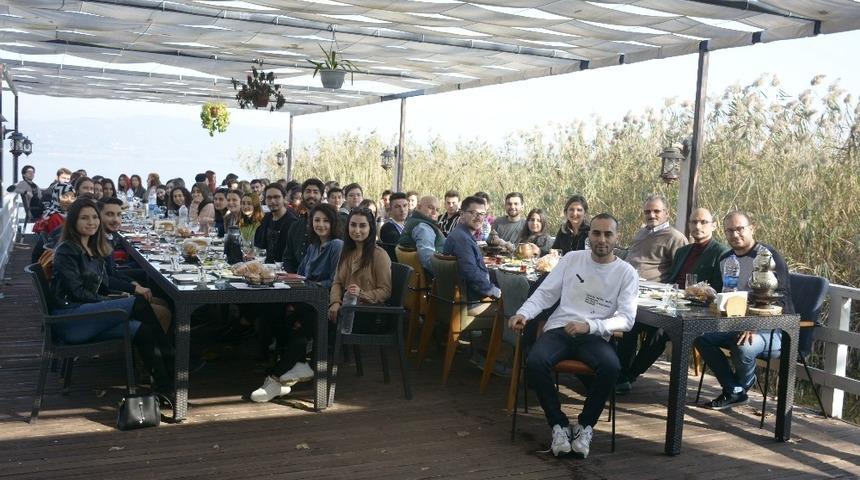 Turizm Rehberliği b&ouml;l&uuml;m&uuml;n&uuml;n gelenekselleşen kahvaltısı ger&ccedil;ekleşti