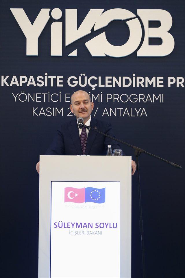 İçişleri Bakanı Süleyman Soylu, Antalya'da