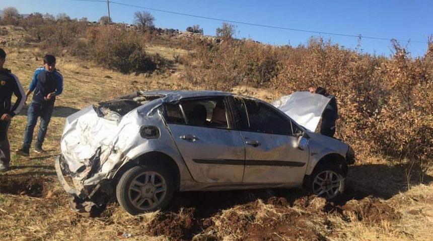 Siirt&rsquo;te otomobil şarampole u&ccedil;tu: 1 yaralı