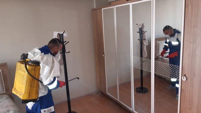 Hakkari’de ilaçlama çalışması