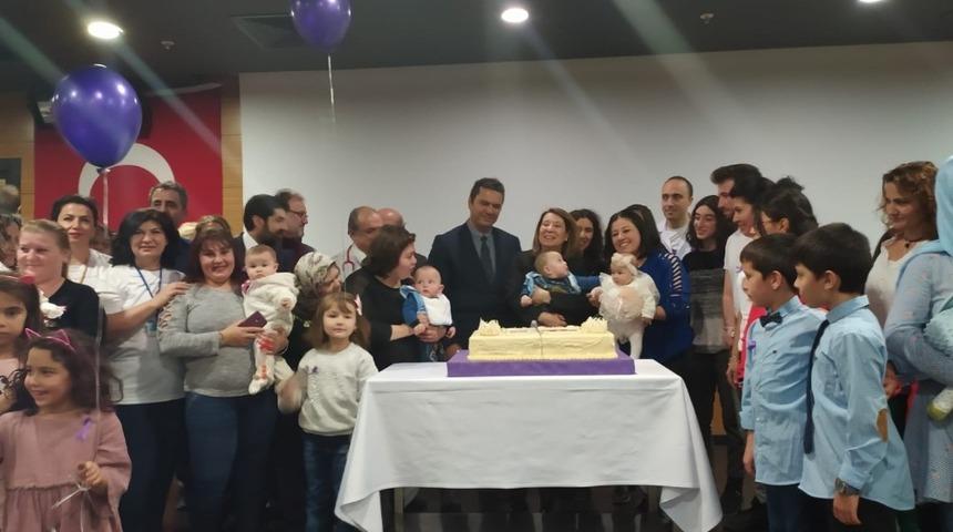 Premat&uuml;re bebekler Şehir Hastanesi&rsquo;nde buluştu