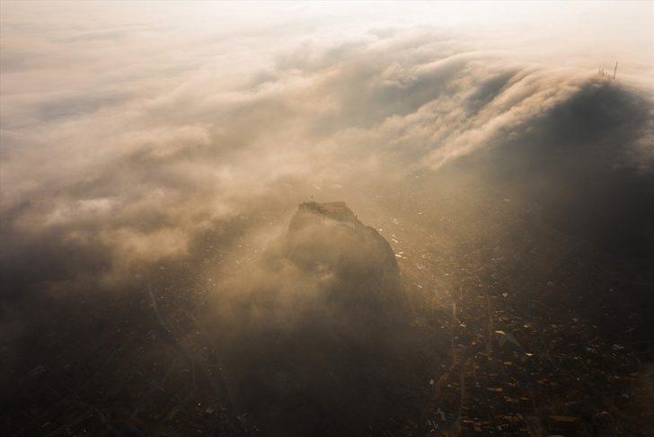 Karahisar Kalesi'nde masalsı manzara! Hayran kalacaksınız G2