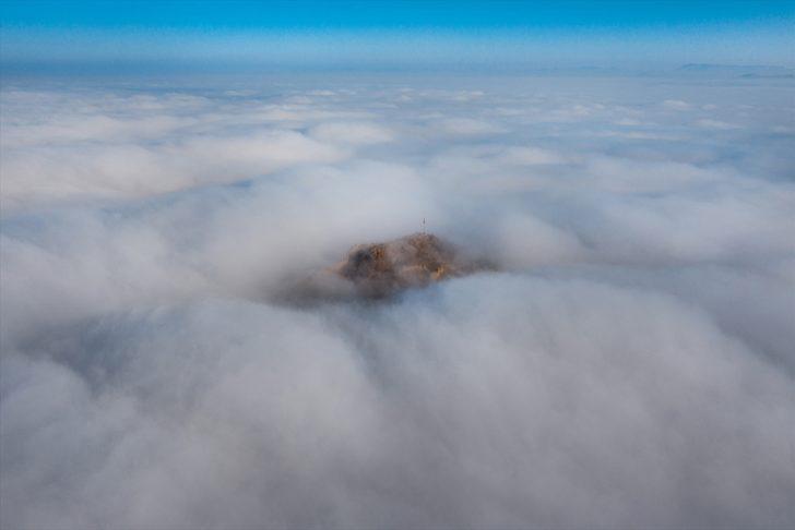Karahisar Kalesi'nde masalsı manzara! Hayran kalacaksınız G4