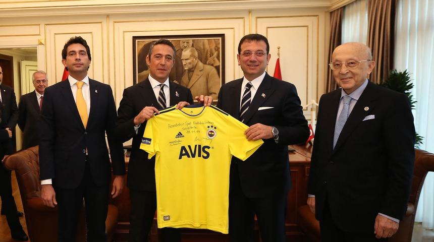 Ali Koç, Ekrem İmamoğlu'nu ziyaret etti