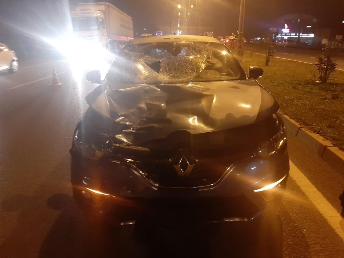 Samsun&rsquo;da feci kaza : 1 &ouml;l&uuml;