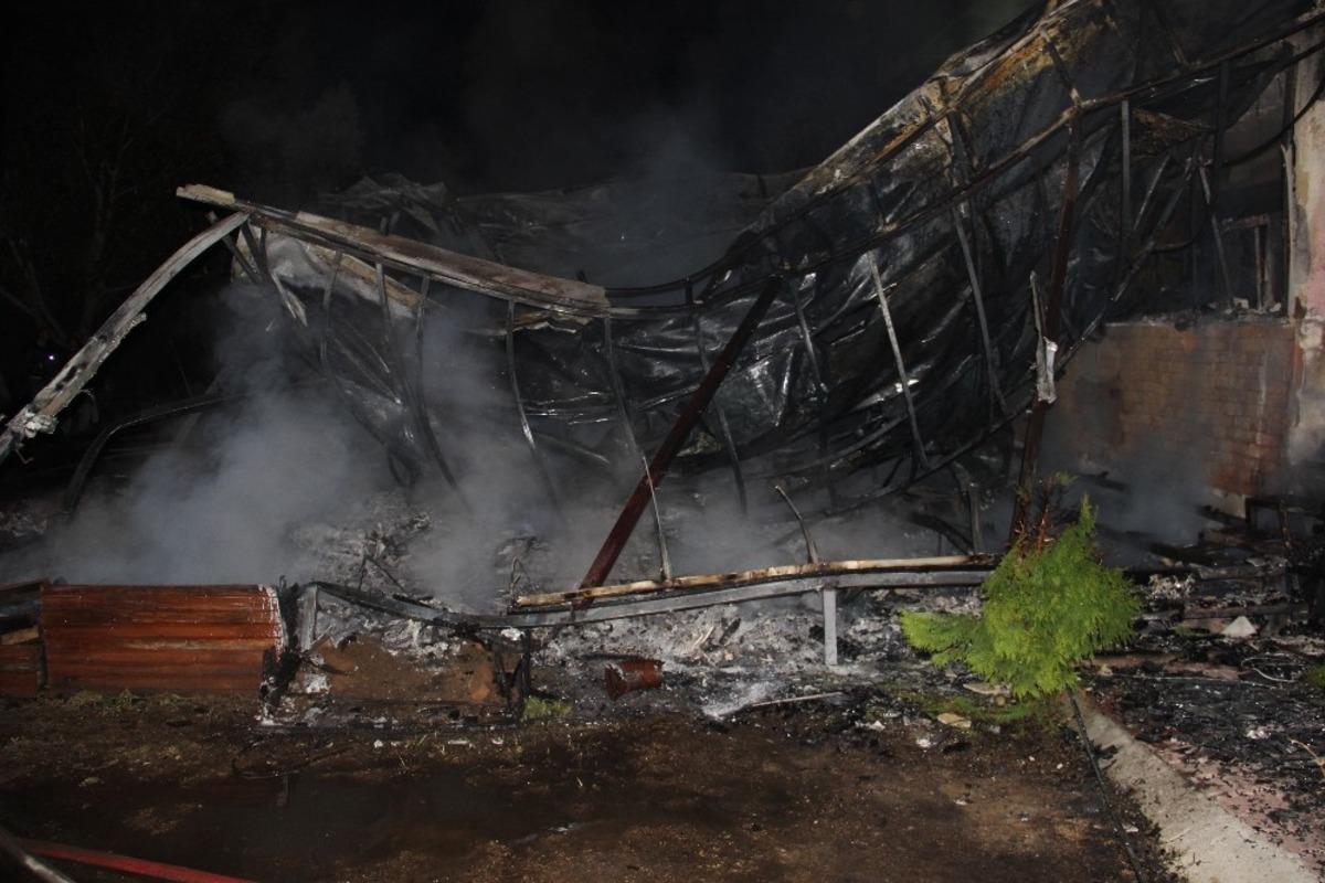 Aydın&rsquo;da ş&uuml;pheli yangın