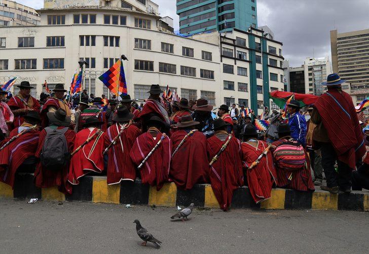 Bolivya'da geçiş hükümeti karşıtı gösteri G4