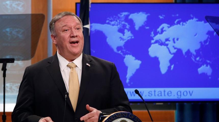 Pompeo'dan Kıbrıs i&ccedil;in "iki toplumlu bir federasyon" vurgusu
