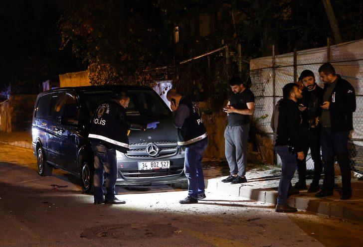 EYP atılan park halindeki minibüs yandı G4