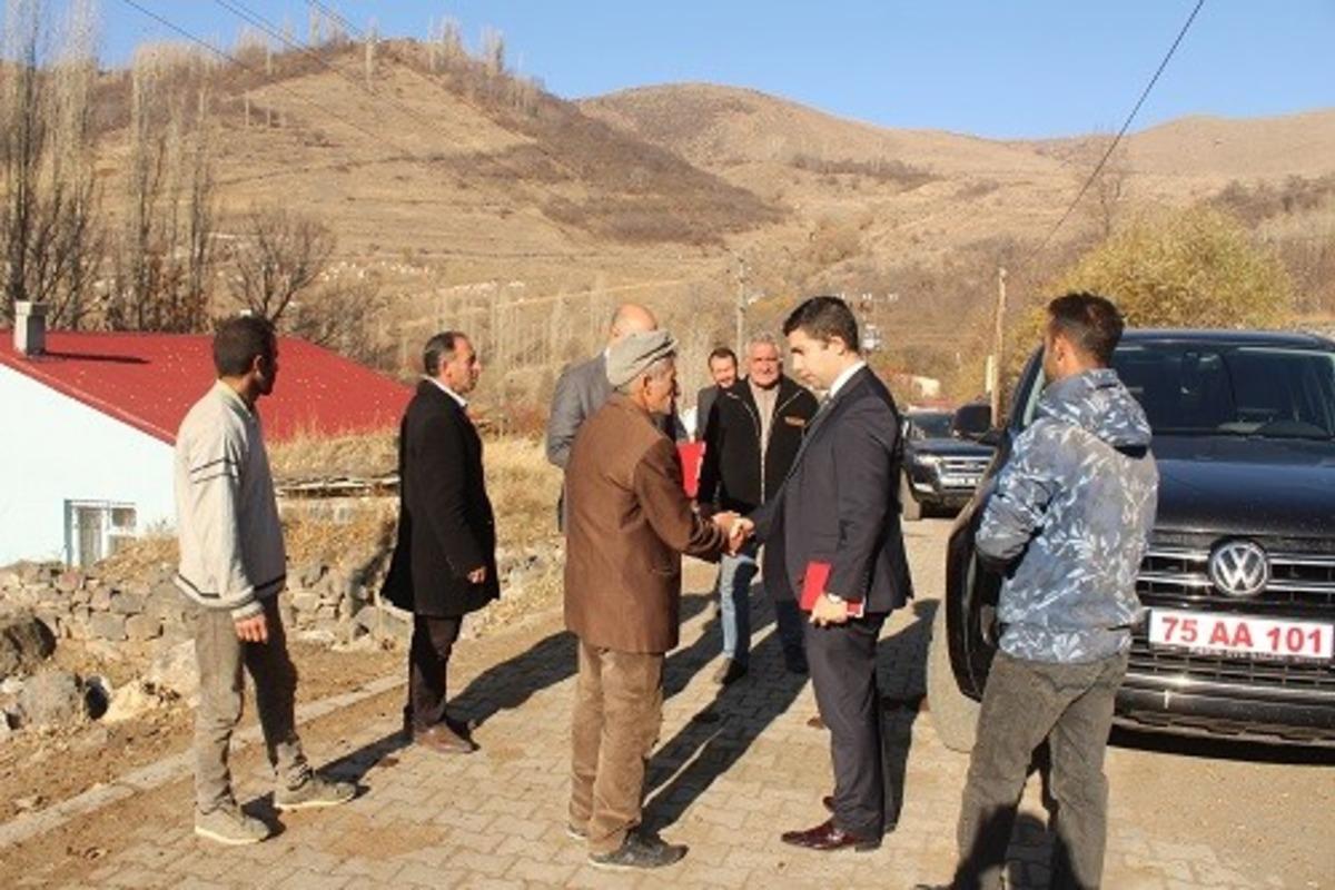 Kaymakam Alper Taş&rsquo;dan k&ouml;y ziyaretleri