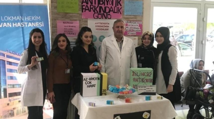 Lokman Hekim Van Hastanesinde &lsquo;Antibiyotik Farkındalık G&uuml;n&uuml;&rsquo; etkinliği