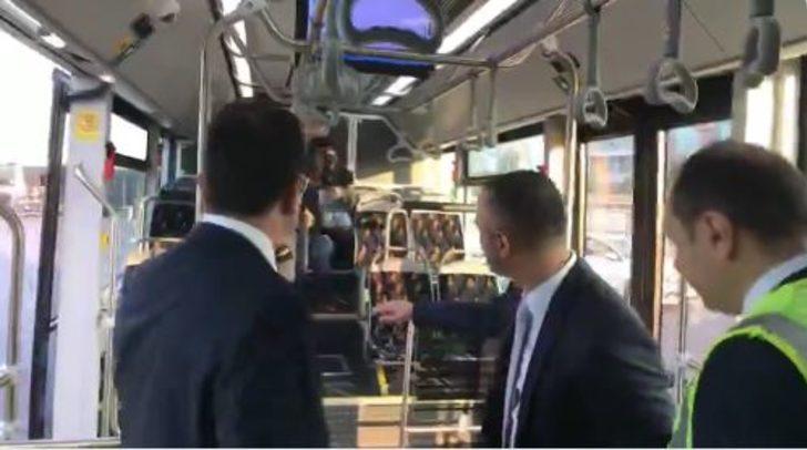 İstanbul'a yeni metrobüsler! İBB Başkanı Ekrem İmamoğlu test etti G2