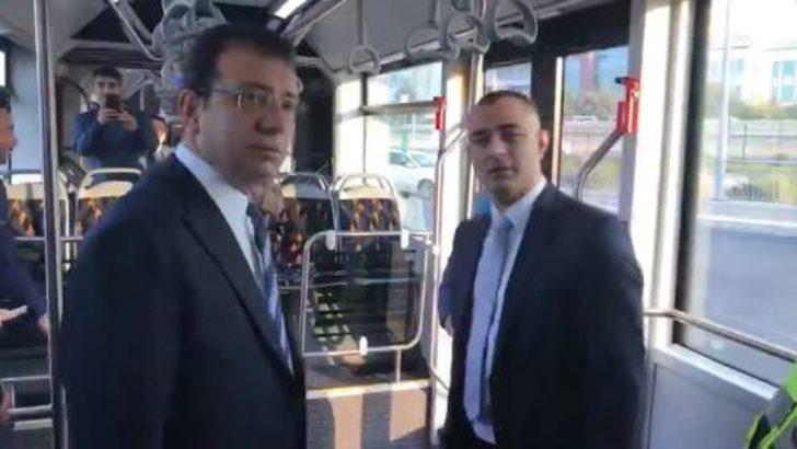 İstanbul'a yeni metrobüsler! İBB Başkanı Ekrem İmamoğlu test etti G3