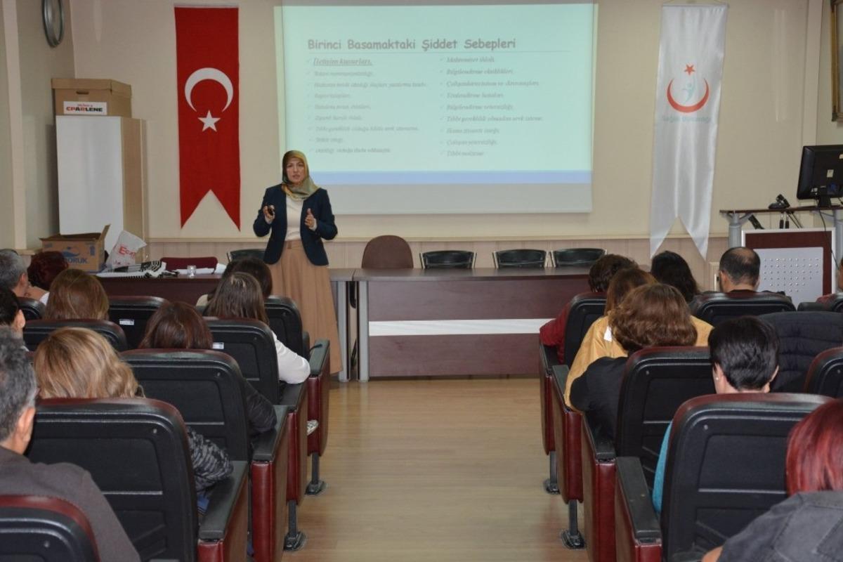 Aydın&rsquo;da sağlık personeline iş g&uuml;venliği eğitimi verildi
